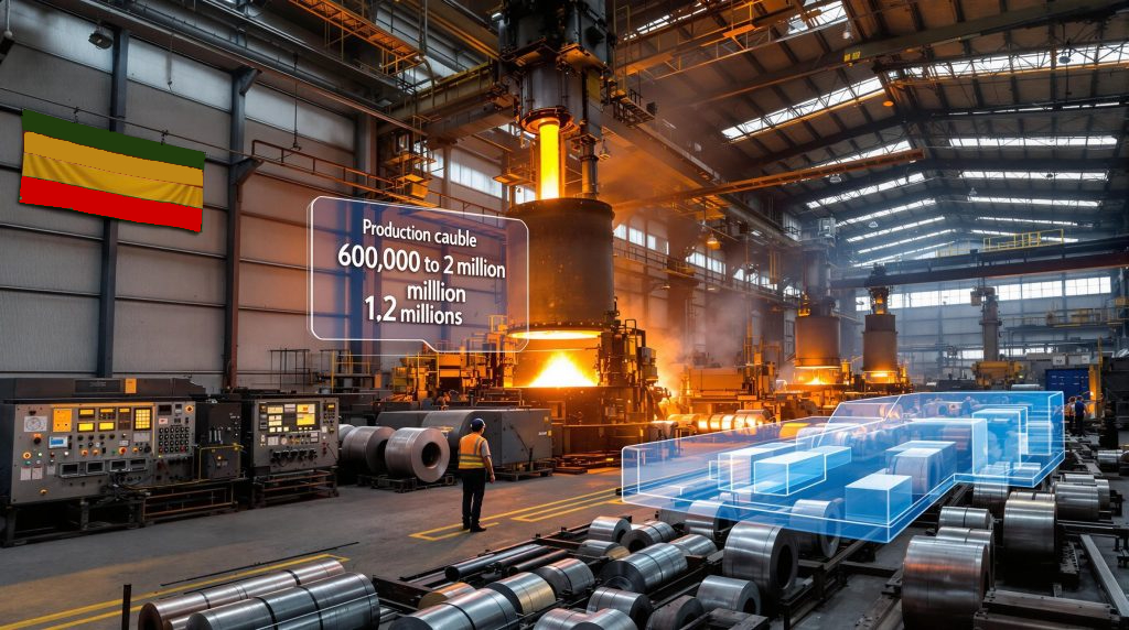 Steel Factory Interior